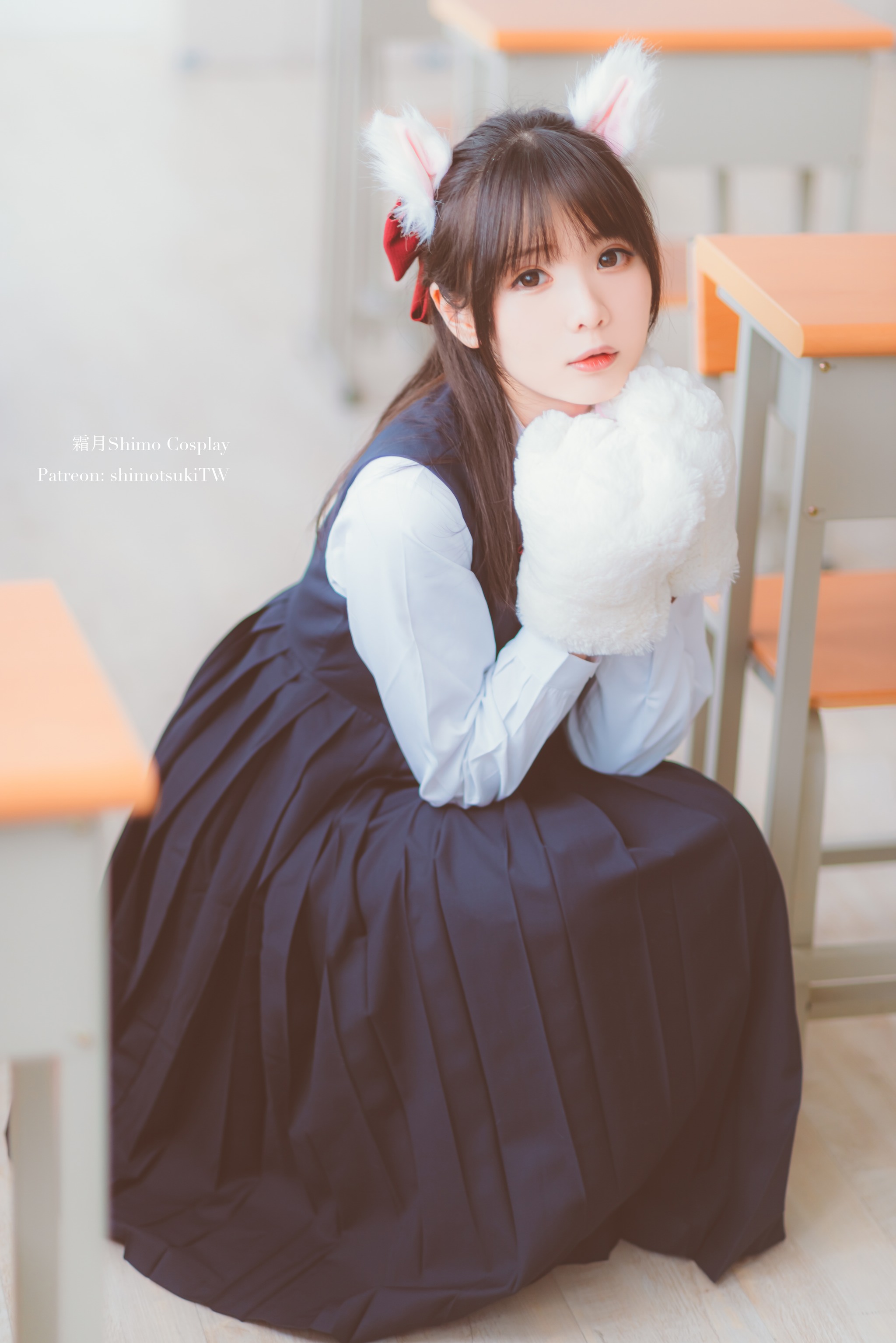 图片[1]-霜月shimo – NO.034 JK [17P]-XikXak